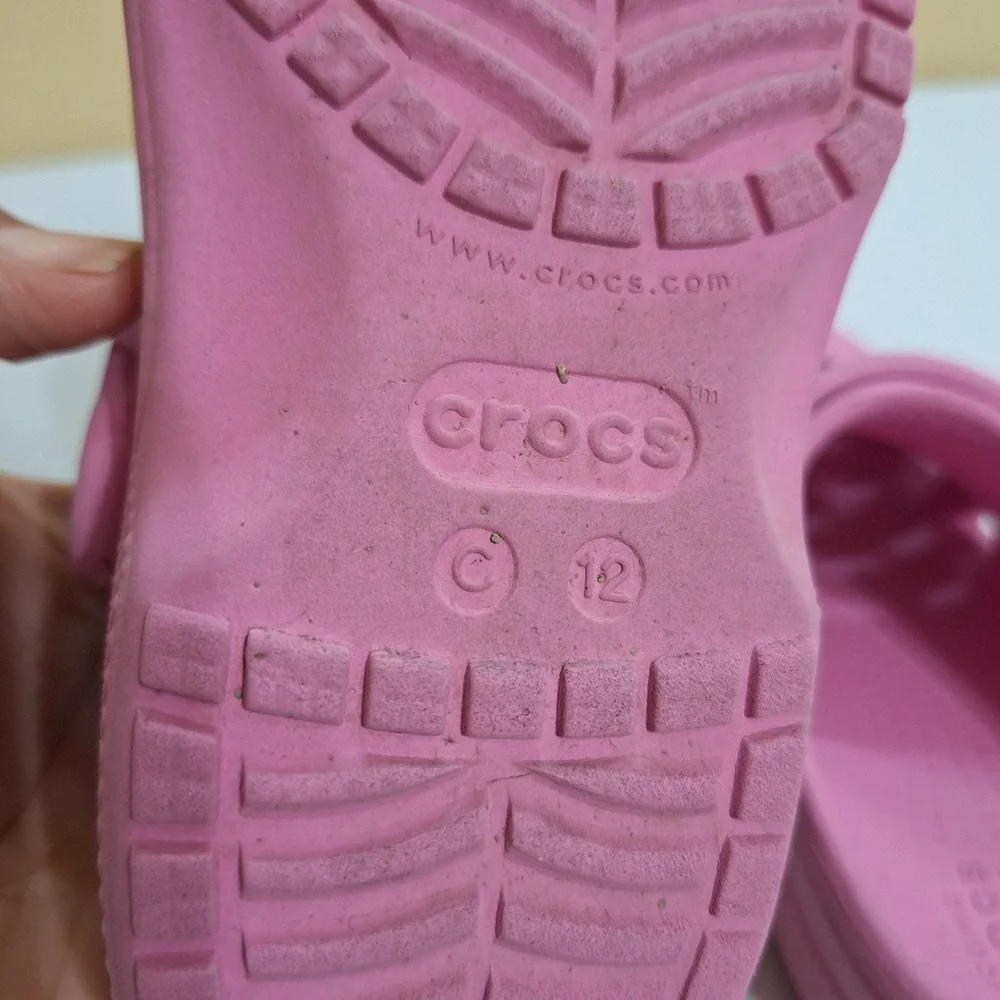 Original Classic Crocs Unisex Clogs - Electric Pink‎ Junior 12